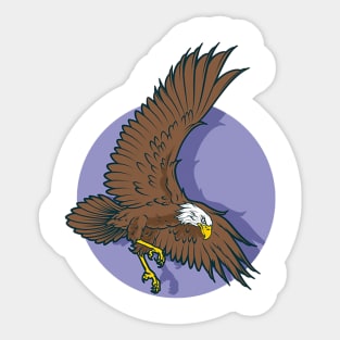 Flying eagle Sticker